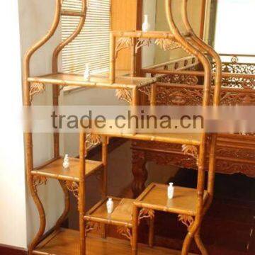 2011 Noble Elegance Antique Bamboo Node Display Rack
