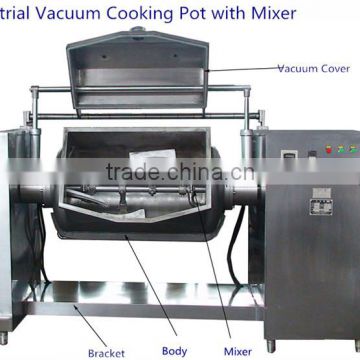 industrial cooking pot with vacuum system