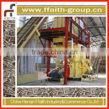 Straw pellet production line