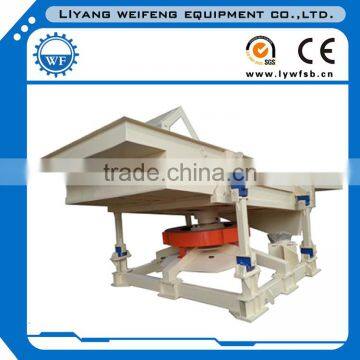 Separation of wood machine swing screen