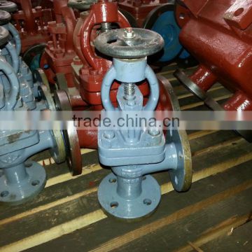 Marine Angle Cast Steel Globe Valve GB/T584-2008