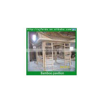 FD-16318 Natural Bamboo Gazebo and Pavilion