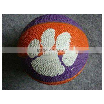 size 1 cheap promotional rubber basketball