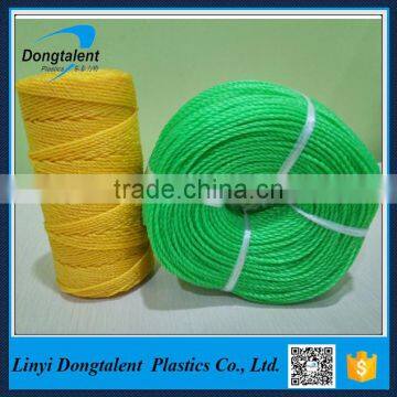 100 yard 2mm Colored plastic PE / PP cord rope