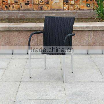 CH-C136 black cheap rattan outdoor chair