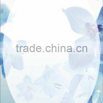 high quality plastic thermal rewritable card/visual card 2015
