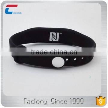 2017 New Style MIFARE Classic 1K 13.56mhz Silicone Rfid Smart Wristband 2017 photo-2