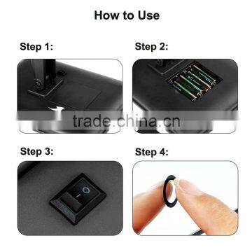 Makeup Mirror With 18 LED Light Desktop Mirror photo-4