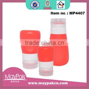 custom silicone travel bottle with big mouth MP4407