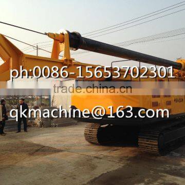 Wheeled Construction Professional auger piling driver/expansion arm pile driver