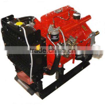 4 cylinders ul diesel engine for fire fighting equipment with radiator 480