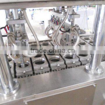 Plastic Cup Full Automatic Thermoforming,Filling ,Sealing and Cutting All-in-one Monobloc Machine photo-4