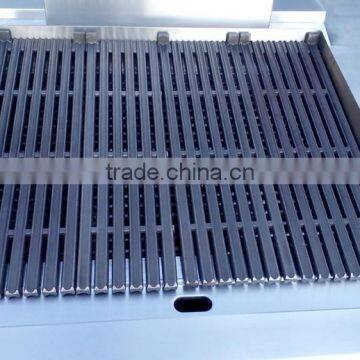 Indoor Kitchen Restaurant Lava Stone BBQ Gas Grill photo-3