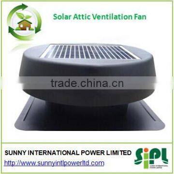 SUNNY FAN 18 watt Ventilation Use Roof Surface Mounted Solar Panel Powered Residential Air Exhaust Fan