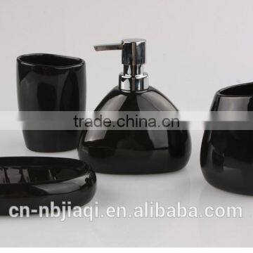 4pcs of Black Bathroom Accessories Set