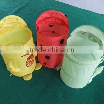 2016 hot selling animal design kids laundry basket washing basket