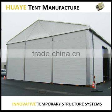 Temporary storage warehouse tent with aluminum frame PVC fabric manufacture in China