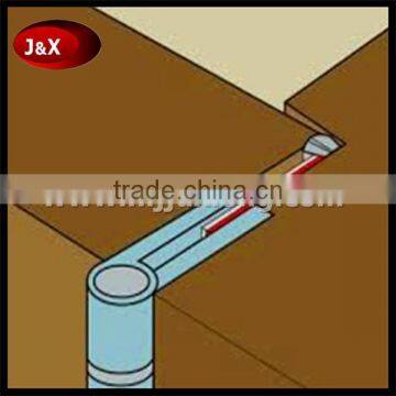 Graphite Based 7times Expansion Ratio Fireproof Intumescent Door Seal Strip Without Adhesive photo-4