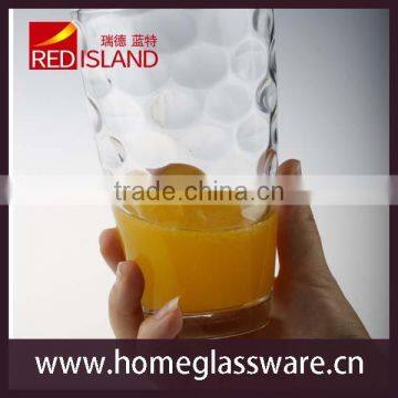 250ml Dot Embossed Glass Cup Kitchenware From China photo-3