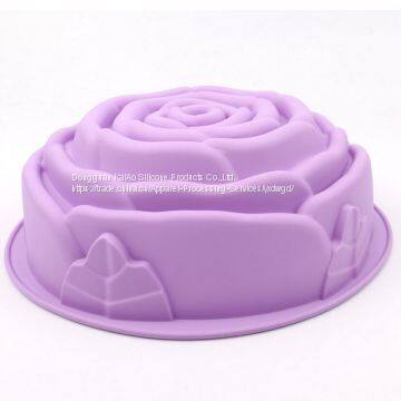 Fancy Mold for Baking Silicone Rose Cake Tool photo-3