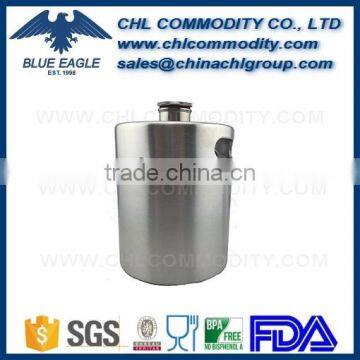 64oz Stainless Steel Mini Keg Growler