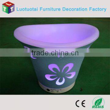 Rechargeable Battery Opertaed Luminouse Led Light up Ice Bucket photo-3