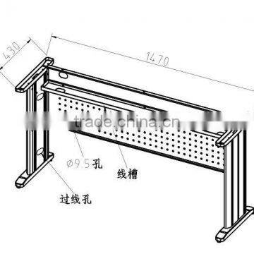 Steel desk frame table frame steel legs office furniture legs frames length adjustable metal frames