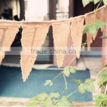 Happy Birthday Decorative Jute Flag Banner photo-5