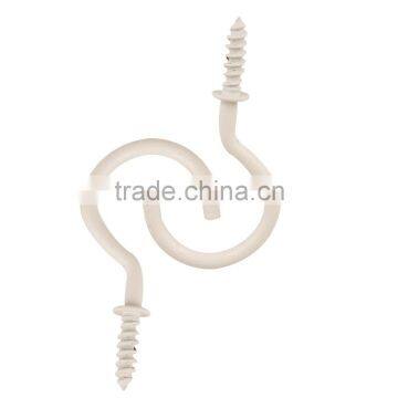 20 Pack 1-1/4inches Gold Plated Screw Cup Hook photo-4