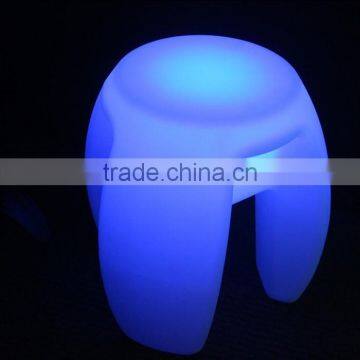 Made in China Bar Stool Colorful Plastic Rechargeable Led Kitchen Bar Chair photo-2
