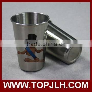 18oz Silver Stainless Steel Cone Mug photo-2