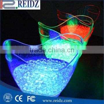 High Quality Chinese Factory Customized Logo of Beer Acrylic Ice Bucket photo-3