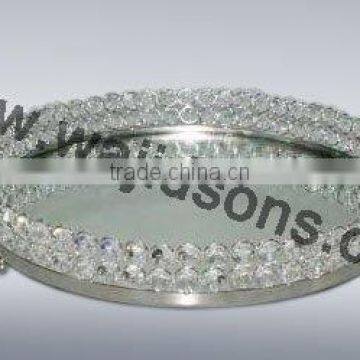 Europe Style Crystal Glass Fruit Tray And Salad Crystal Tray photo-6