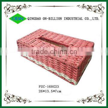 Colorful Decorative Handmade Tissue Box Cover photo-2