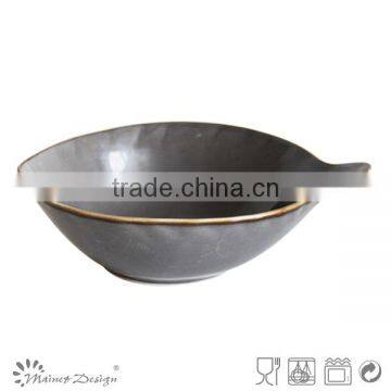 Oval Plate Solid Colour High Quality photo-5