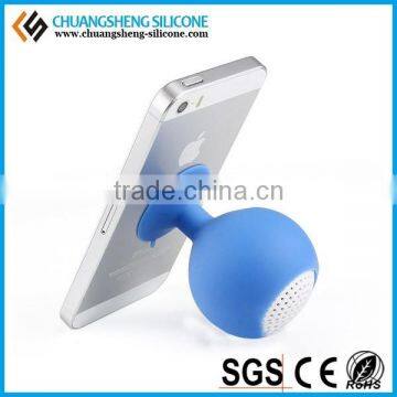 Waterproof Mini Wireless Bluetooth Mobile Phone Holder Stand Pad Speaker