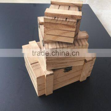 handmade paulownia wood gift box ,hot sale cheaper storage box