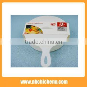 White Plastic Microwave Saucepan with Lid