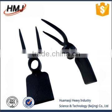 Light weight small size forged garden fork hoe
