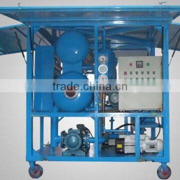 Waste vacuum insulating oil filtration, dirty insulating oil purifier