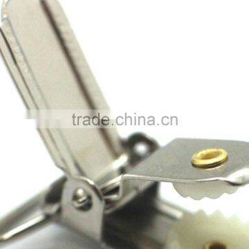 3/4" Stamping Steel Suspender Clip Without Plastic Teeth Inside for Garment, High Quality & Cheap Clip Without Plastic Teeth photo-3