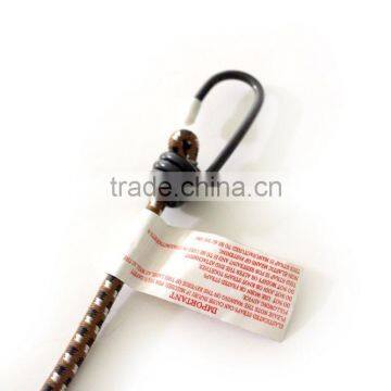 750mm x 8mm Colorful Polyester Elastic Luggage Rope, High Quality Bungee Cord With Hooks for Packing photo-5