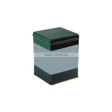 Square Tea Tin Caddy photo-2
