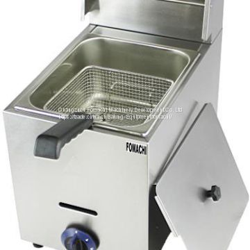 Table Top Gas Fryer 1 Tank 1 Basket  Gas Fryer FMX-WE71