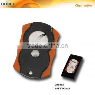 SC11003 CE Certificated Cuts up to a 56 ring gauge cigar best TPR soft grip cigar cutter