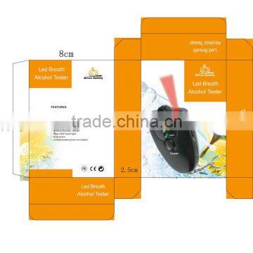 Alcohol Breathalyzer Tester With Flashlight Keychain Wine Breathalizer Alcohol Tester photo-4