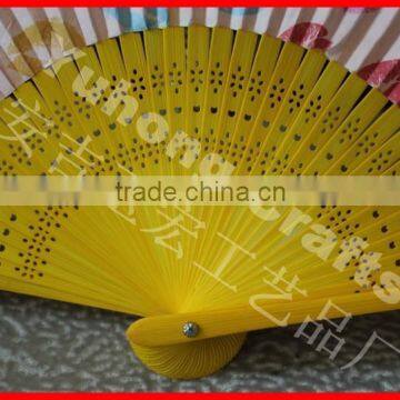 Anji Yuhong Factory Hand Paper Fan Wholesale for Promotion photo-2