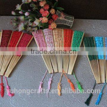 Black Color Lace Wedding Fan photo-4