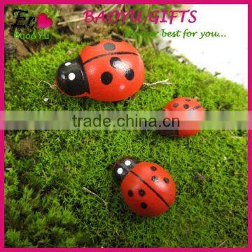Mini CUTE fashional Resin decoration, Mini coccinella septempunctata Beatles Micro landscape furnishing articles