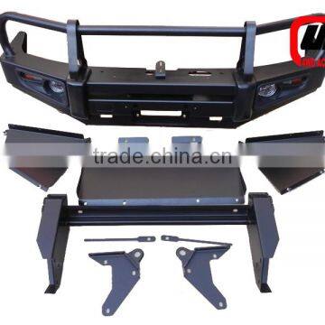 WITH LAMP & STONE GUARD/bull bar car body kit front bumper For Toyota Prado120